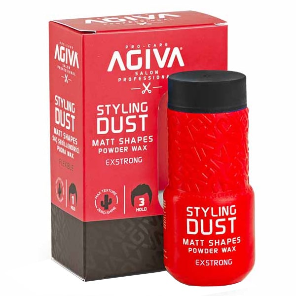 پودر حالت دهنده قرمز 03 آگیوا مدل Extrastrong Styling وزن 20 گرم