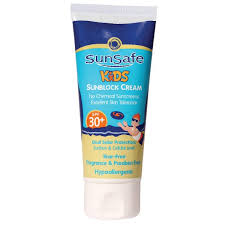 کرم ضد آفتاب spf30 کودکان فاقد جاذب های شیمیایی سان سیف