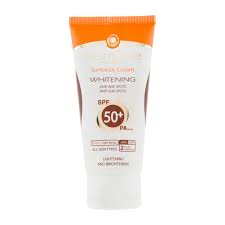 کرم ضد آفتاب SPF50 روشن کننده سان سیف