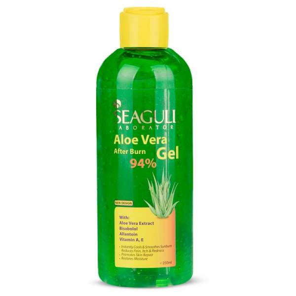 ژل بعد از سوختگی آلوئه ورا سی گل seagull after burn aloe vera gel