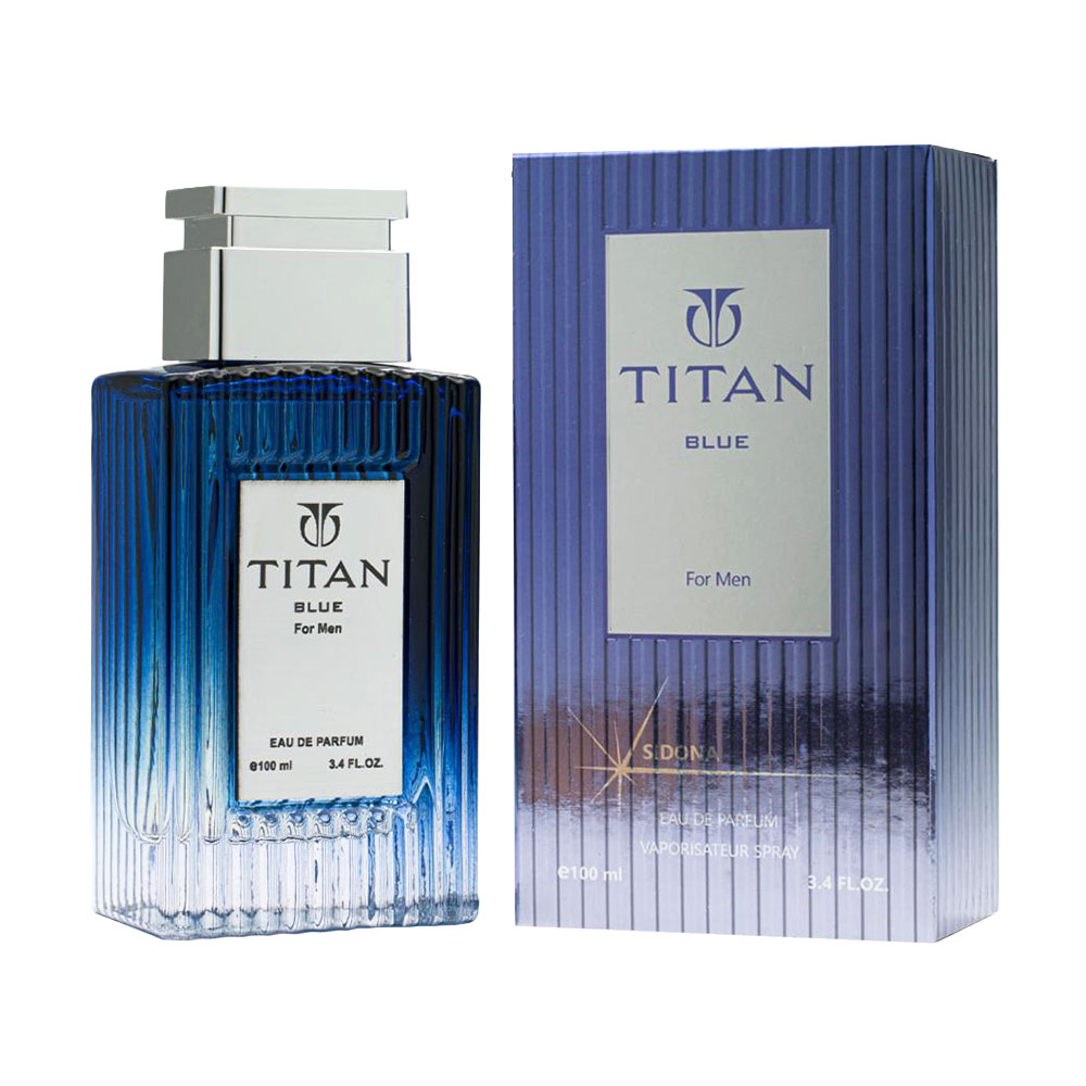 ادو پرفیوم مردانه سیدونا مدل Titan Blue حجم 100 میلی لیتر