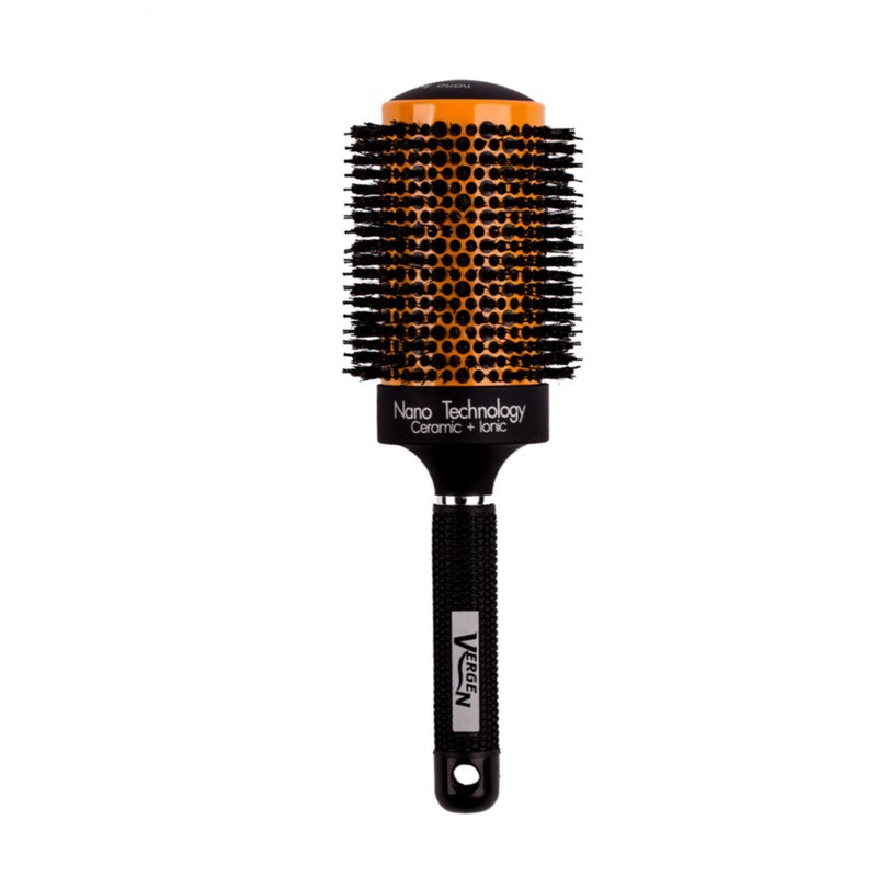 برس پیچ سرامیک حرفه ای C124 سایز 53 ورژن Vergen C124 Ceramic Professional Hair Styling Brush Size 53